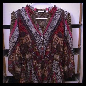Printed blouse
